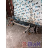 Ось полуприцепа SAF Schmitz на полурессорах в сборе (без 1-го амортизатора) (099)
