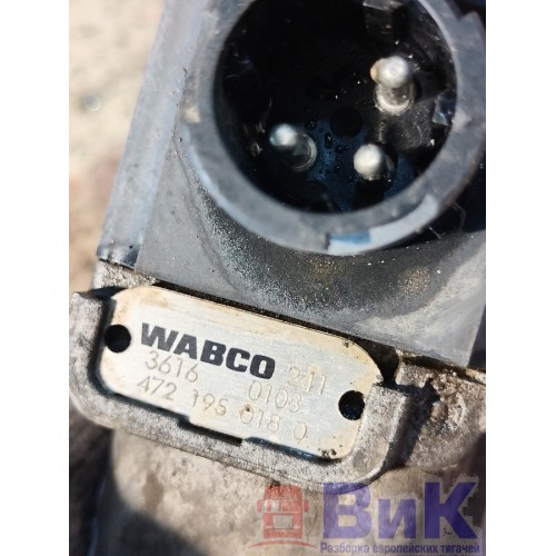 Кран ABS КАМАЗ 65206-Т5 2487313 Wabco (433), 4721950180-4