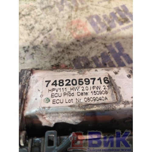 Моторчик стеклоподъемника Renault Magnum DXI 2009г LH (073), 7482059716-3
