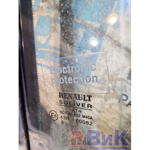 Стекло двери (форточка) Renault Magnum DXI 2009г угловая LH (070), -3