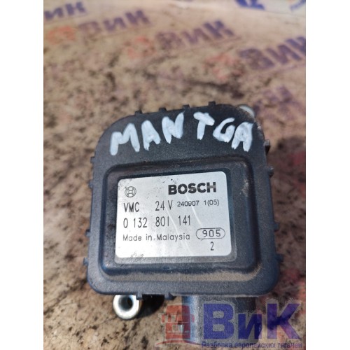 Моторчик заслонки отопителя (сервопривод) MAN TGA с.к. ш.к. (647), 0132801141-4