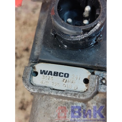 Кран ABS КАМАЗ 65206-Т5 2487313 Wabco (720), 4721950180-3