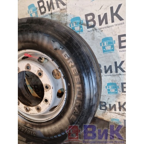 Колесо в сборе 315/80 R22.5 КАМАЗ 65206-Т5 2487313 GREENTRAC 22г (752), -7