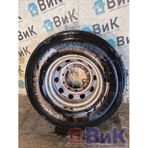 Колесо в сборе 315/80 R22.5 КАМАЗ 65206-Т5 2487313 GREENTRAC 22г (753), -5