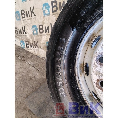 Колесо в сборе 315/80 R22.5 КАМАЗ 65206-Т5 2487313 GREENTRAC 22г (753), -10