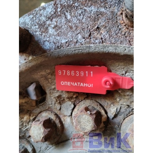 Ось полуприцепа SAF на полурессорах в сборе (деф. амортизатора) (911), SKRB9022K-4