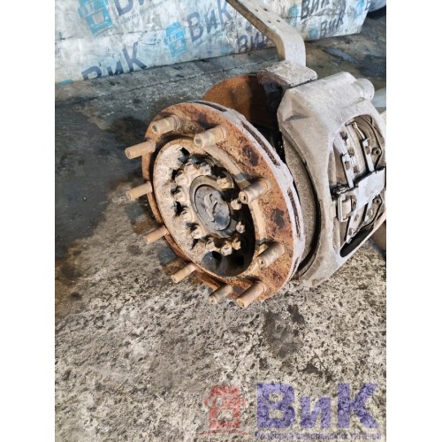 Ось полуприцепа Schmitz на полурессорах в сборе (деф. амортизатора) (921), SCB9010-6
