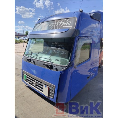 Кабина Volvo FH13 678925 D13C 2013г. в.к. МКПП в сборе без ЭБУ (деф.) (024), -1