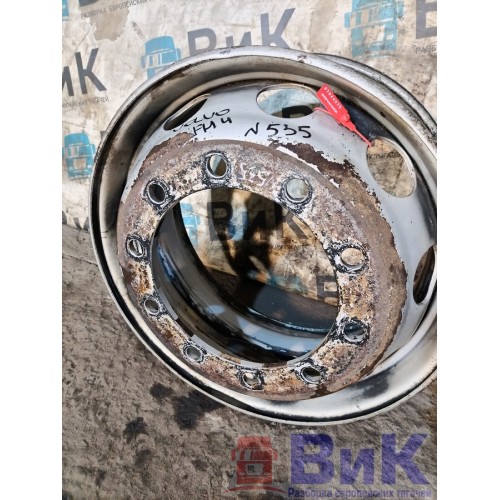 Диск колесный 9.00 R22,5 Volvo FH4 816611 Турция (075), -1